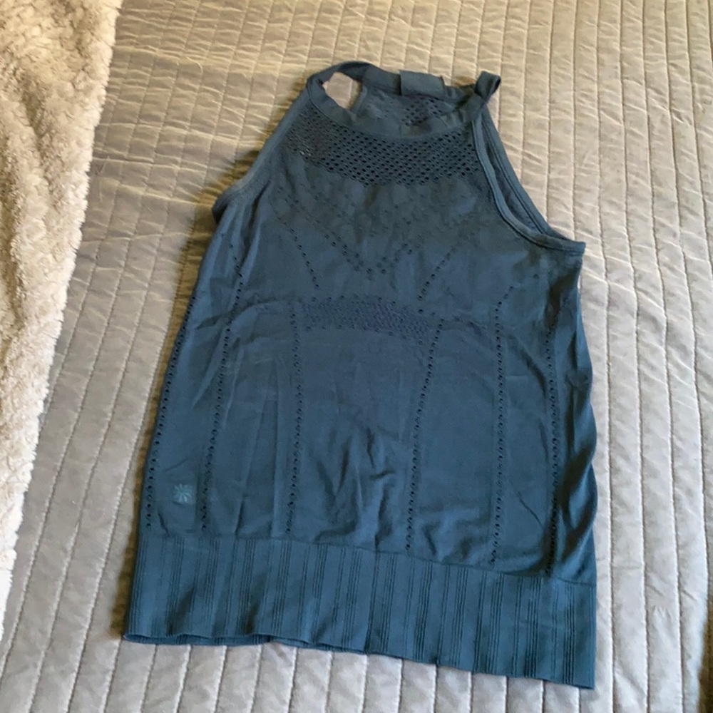 Athleta forest green work out tank